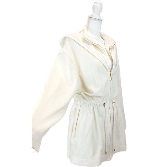 *RARE* Vintage Escada Sport Hooded Ivory White Jacket - Picture 6 of 16